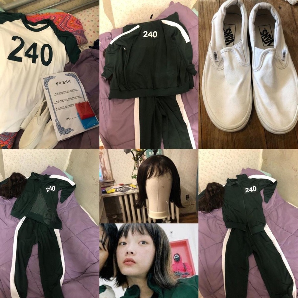 Squid Game Ji-yeong 240 costume/cosplay